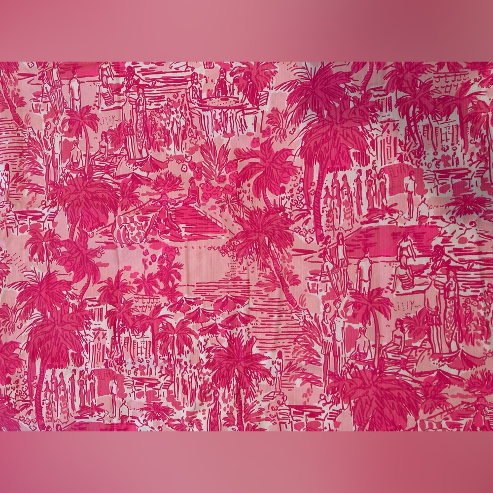 Lilly Pulitzer fabric 4 yards